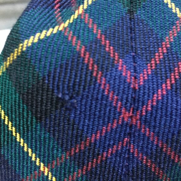 Vintage Highland Queen Maisen Mendessolle Diamond Plaid Wool Skirt - Picture 6 of 16